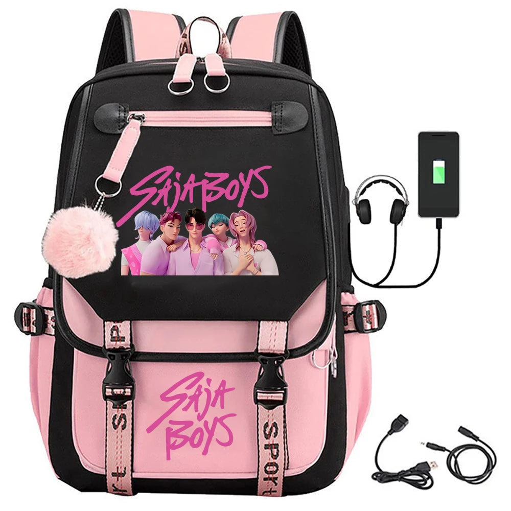 Teen Gothic Schoolbag – KPop Demon Hunters