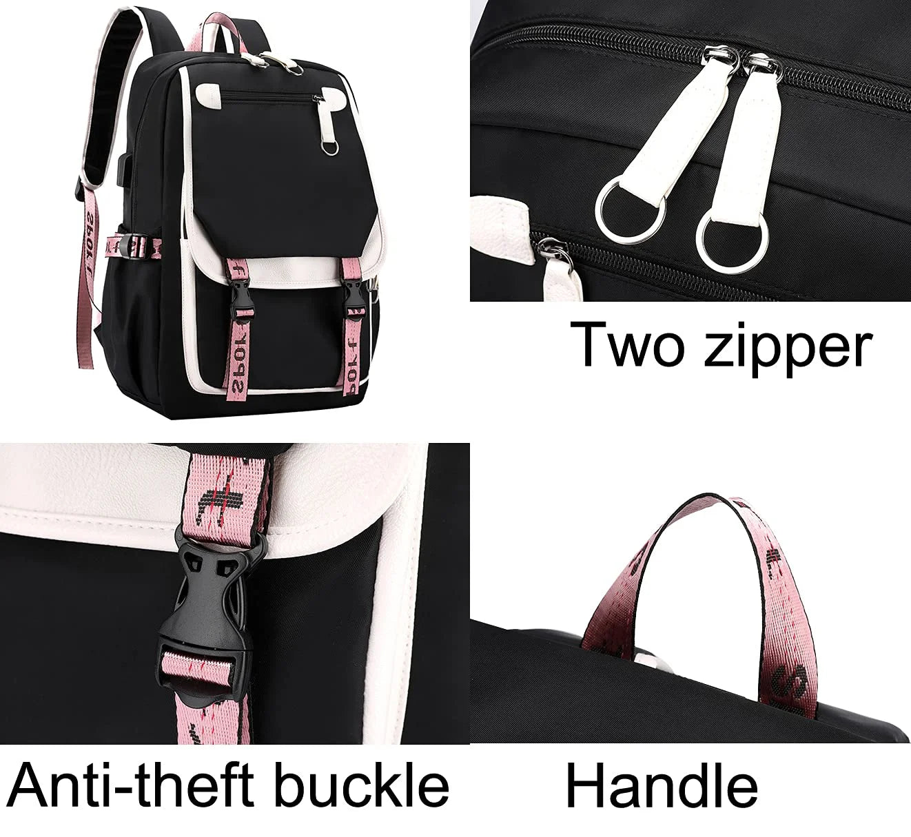 Teen Gothic Schoolbag – KPop Demon Hunters