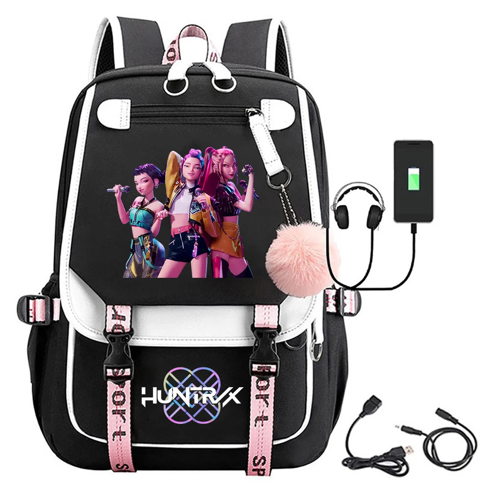 Teen Gothic Schoolbag – KPop Demon Hunters