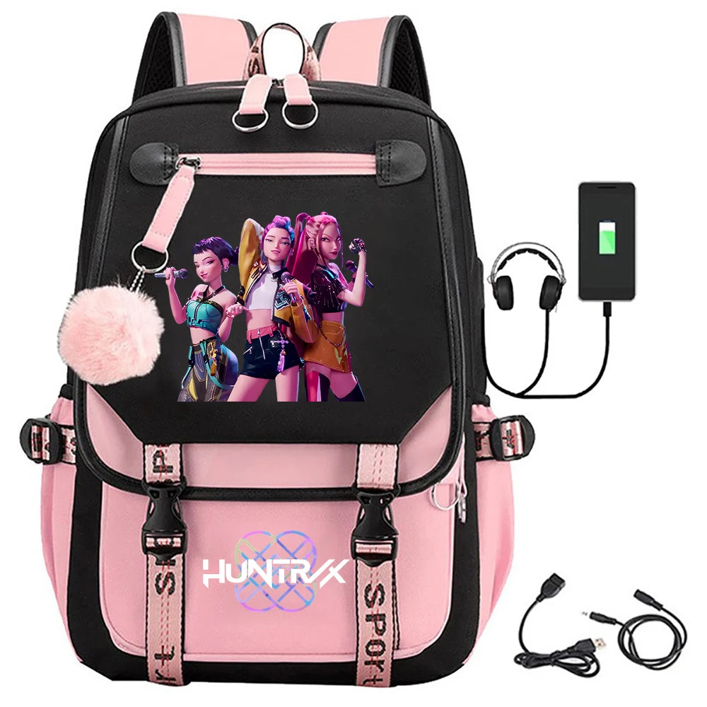 Teen Gothic Schoolbag – KPop Demon Hunters