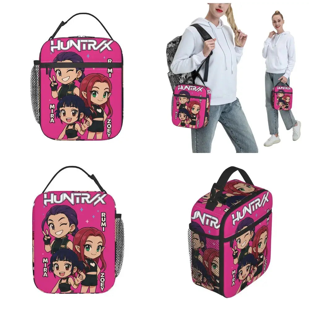 KPop Demon Hunters Lunch Bag – Derpy Tiger Insulated Tote