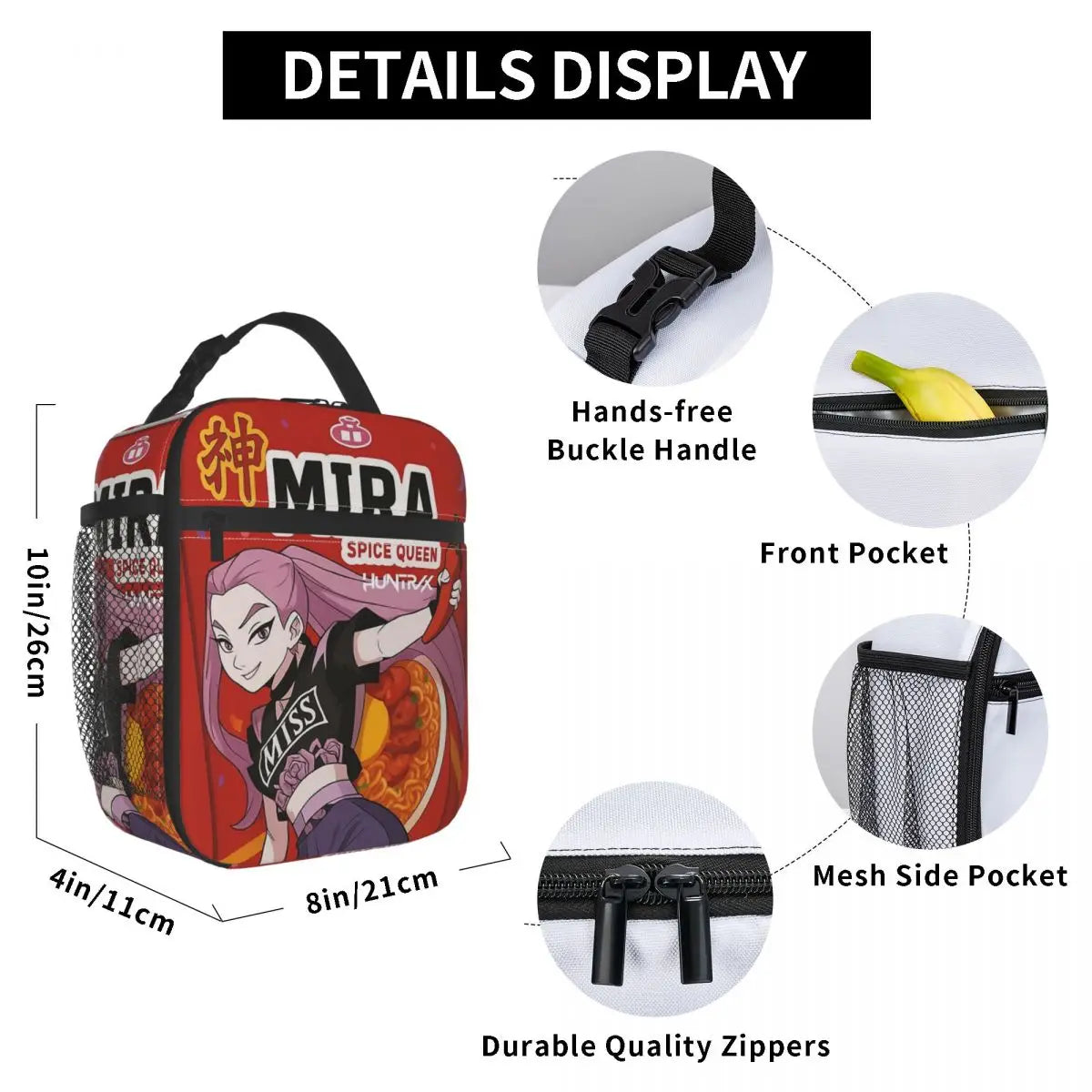 Demon Hunters Lunch Box – Large & Leakproof