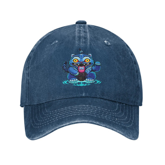 Huntrix K-Pop Demon Hunter Tiger Cap – Fun & Chill Vibes
