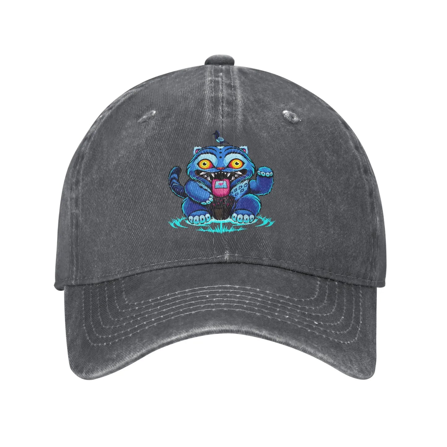 Huntrix K-Pop Demon Hunter Tiger Cap – Fun & Chill Vibes