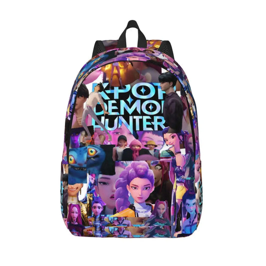 Huntrix KPop Canvas Laptop Backpack