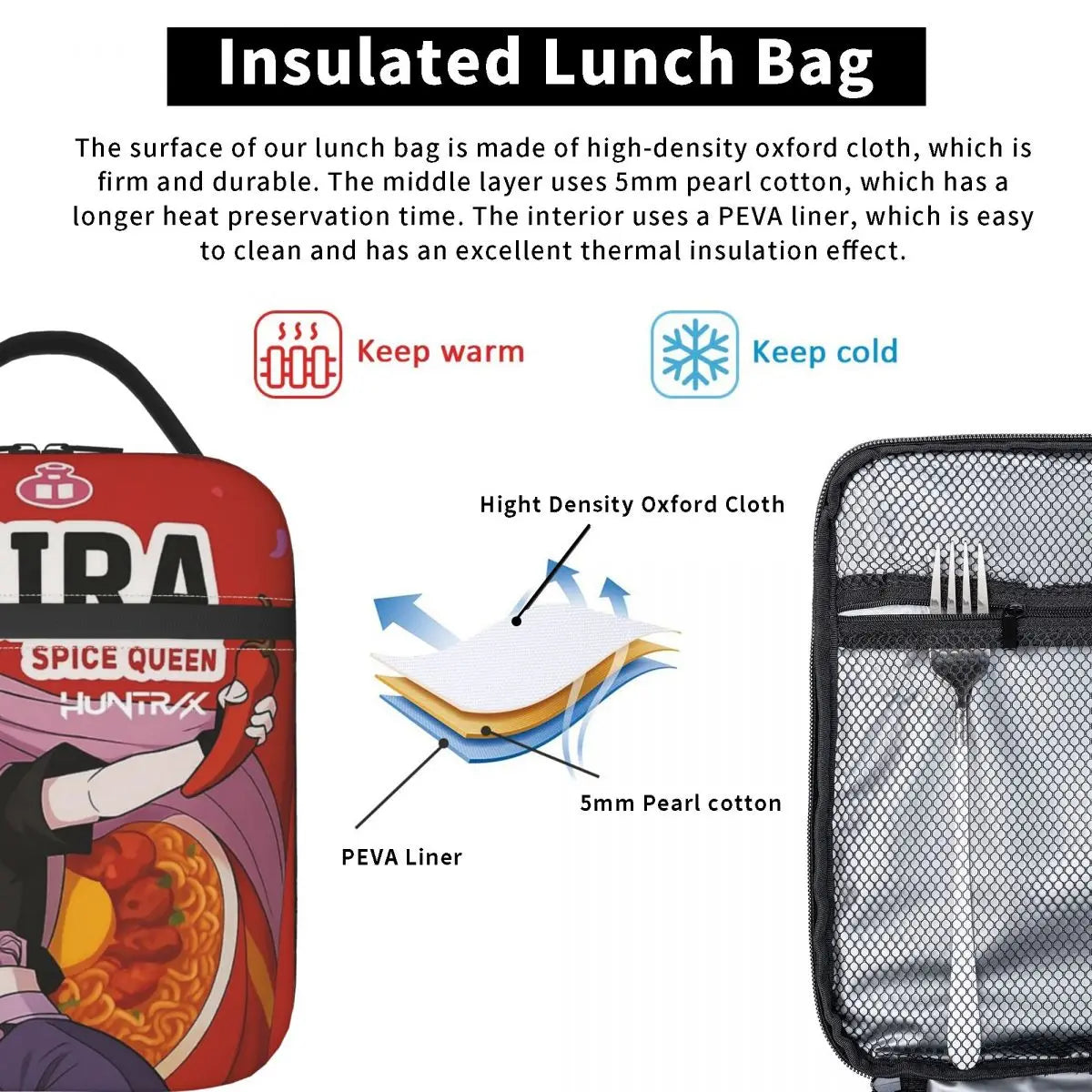 Demon Hunters Lunch Box – Large & Leakproof