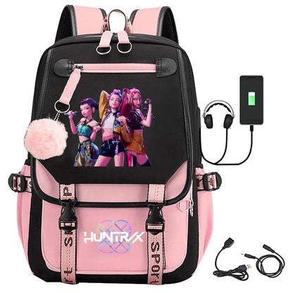 Teen Gothic Schoolbag – KPop Demon Hunters