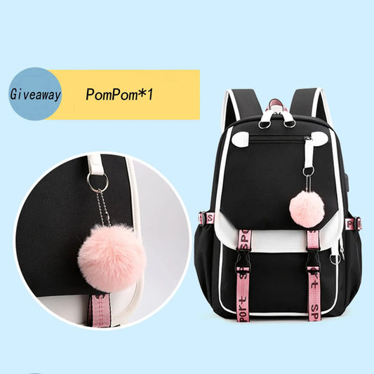 Teen Gothic Schoolbag – KPop Demon Hunters