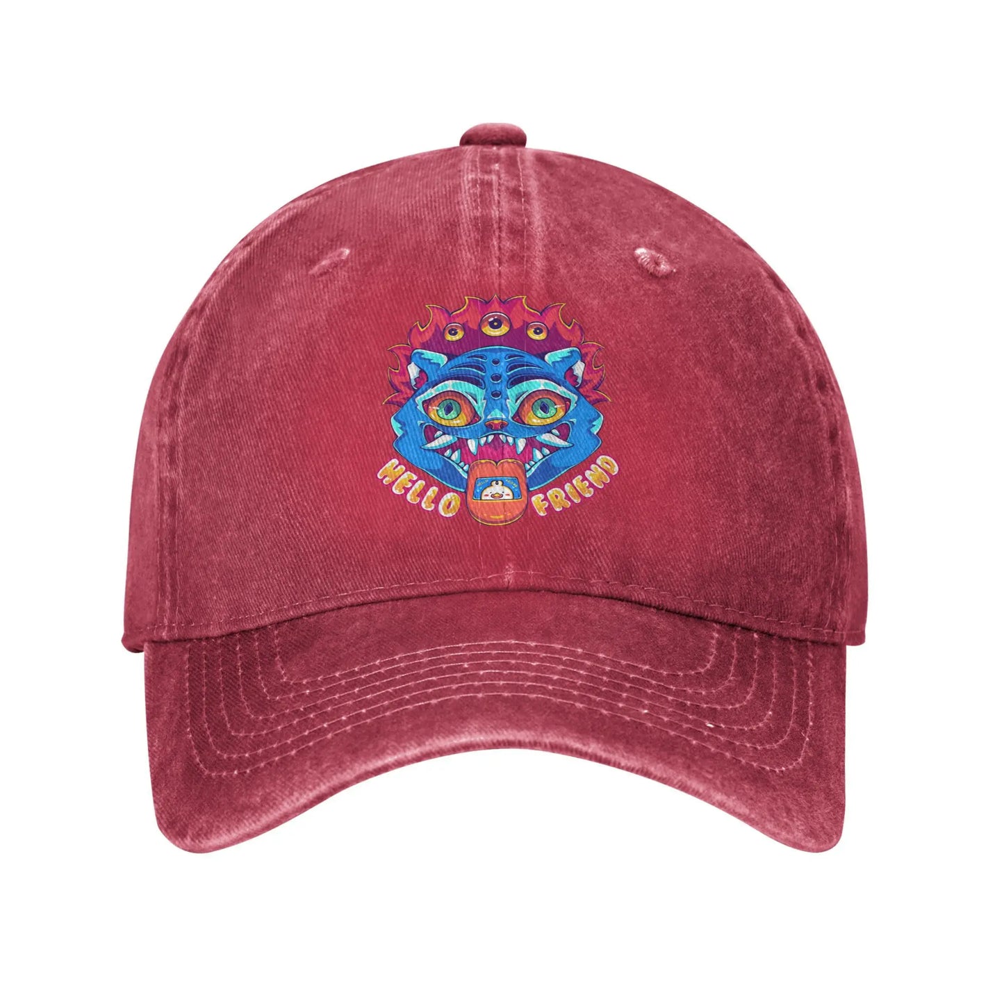KPop Demon Hunters Huntrix Tiger Cap – Adjustable Cotton Hat