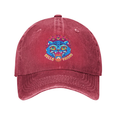 KPop Demon Hunters Huntrix Tiger Cap – Adjustable Cotton Hat