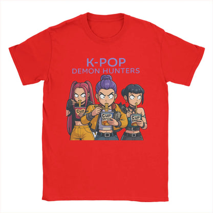 Crazy Rujinu & Rumi Kpop Demon Hunters Cotton T-Shirt