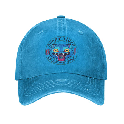 Huntrix KPop Cap – Blue Tiger Adjustable Hat