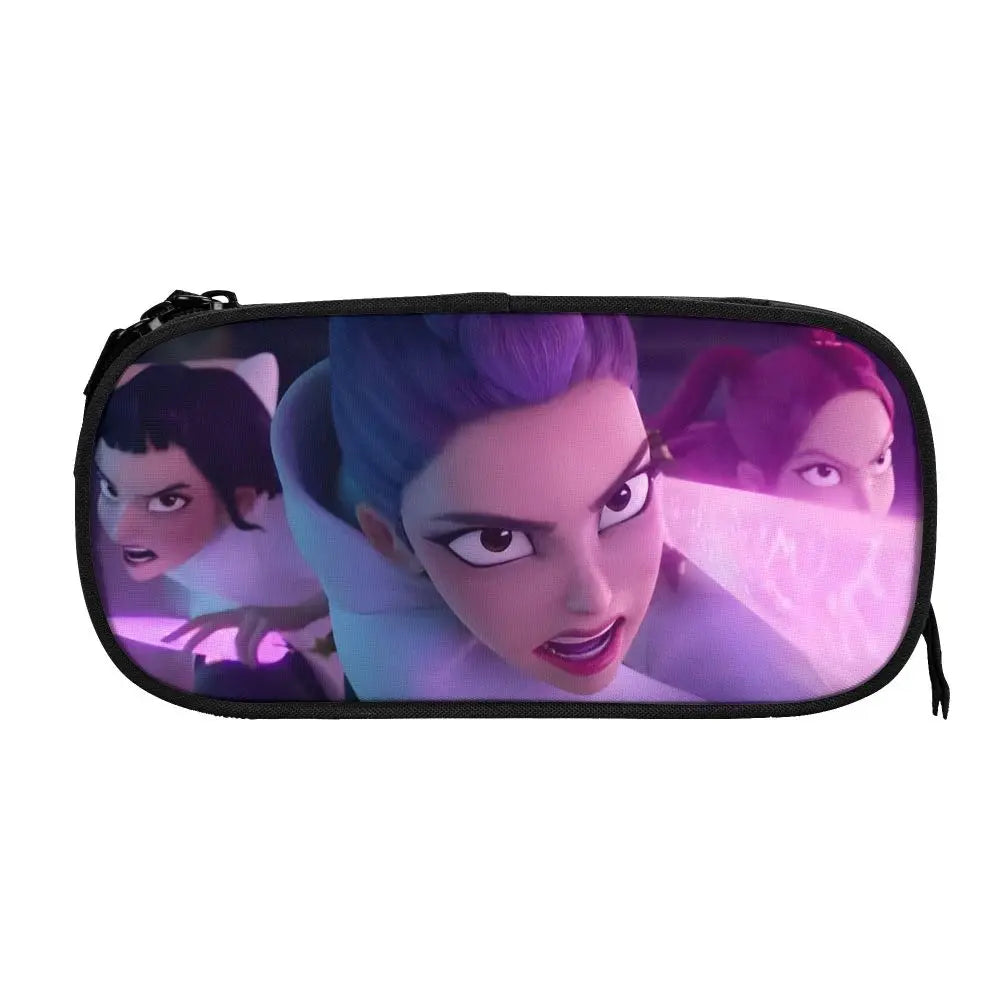 Cute KPop Pencil Bag – Huntrix School Style