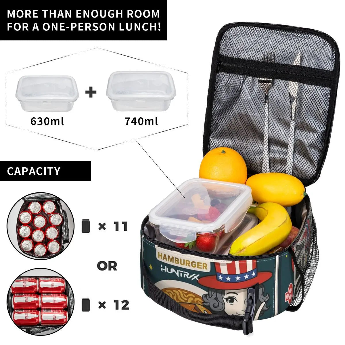 Zoey Bento Buddy – Insulated KPop Lunch Bag