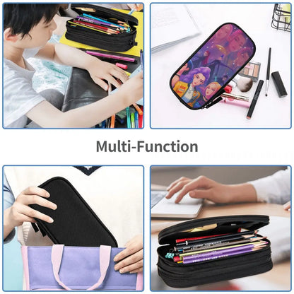 Back to School KPop Demon Hunters Pencil Case