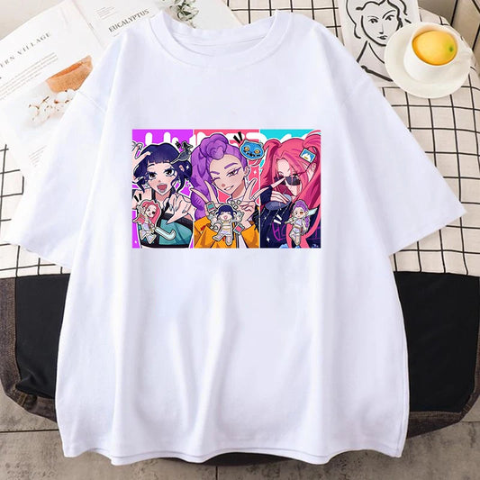 Demon Hunters KPop T-Shirt – Bold Graphic Tee