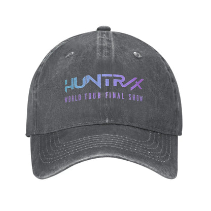 Huntrix World Tour Kpop Demon Hunters Vintage Snapback Cap