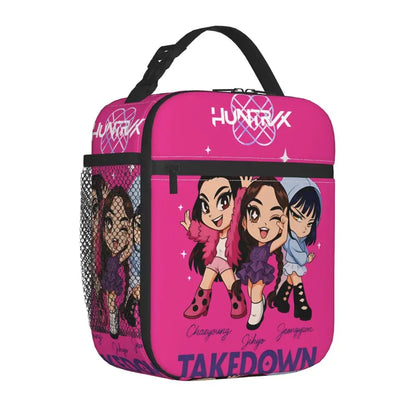 Huntrix KPop Demon Hunters Lunch Cooler – Cute & Functional