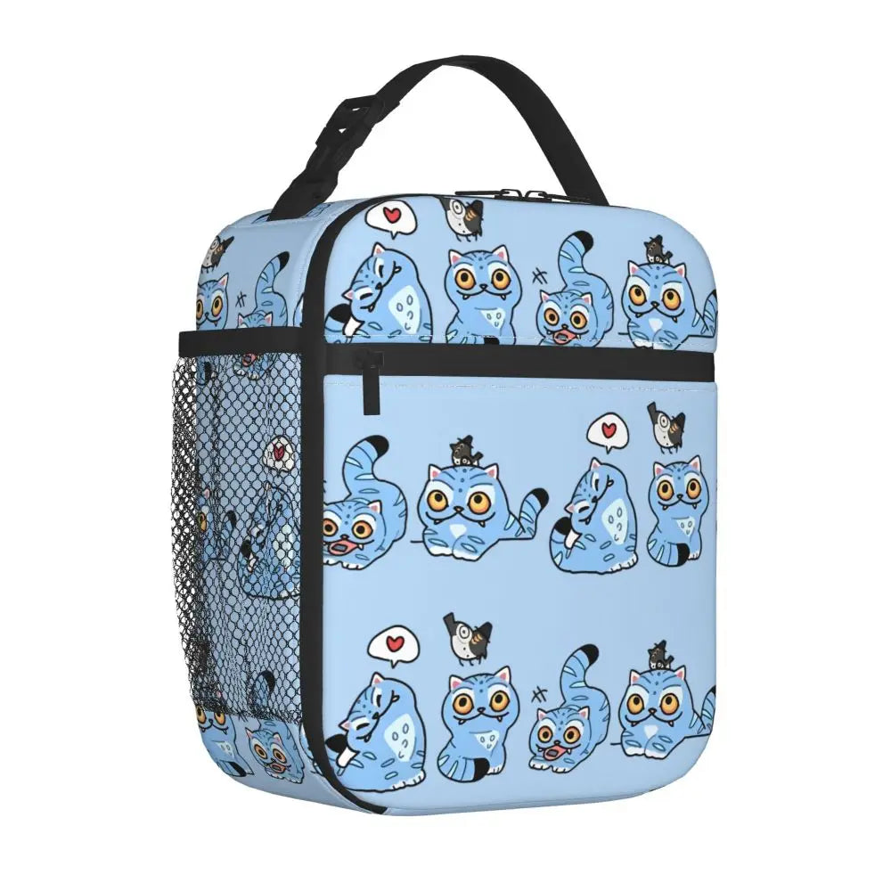 KPop Demon Hunters Lunch Bag – Derpy Tiger Insulated Tote