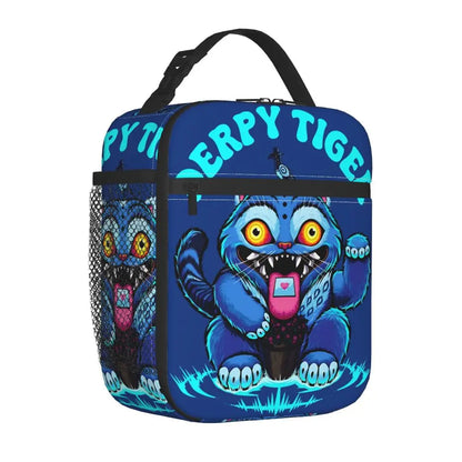 KPop Demon Hunters Lunch Bag – Derpy Tiger Insulated Tote