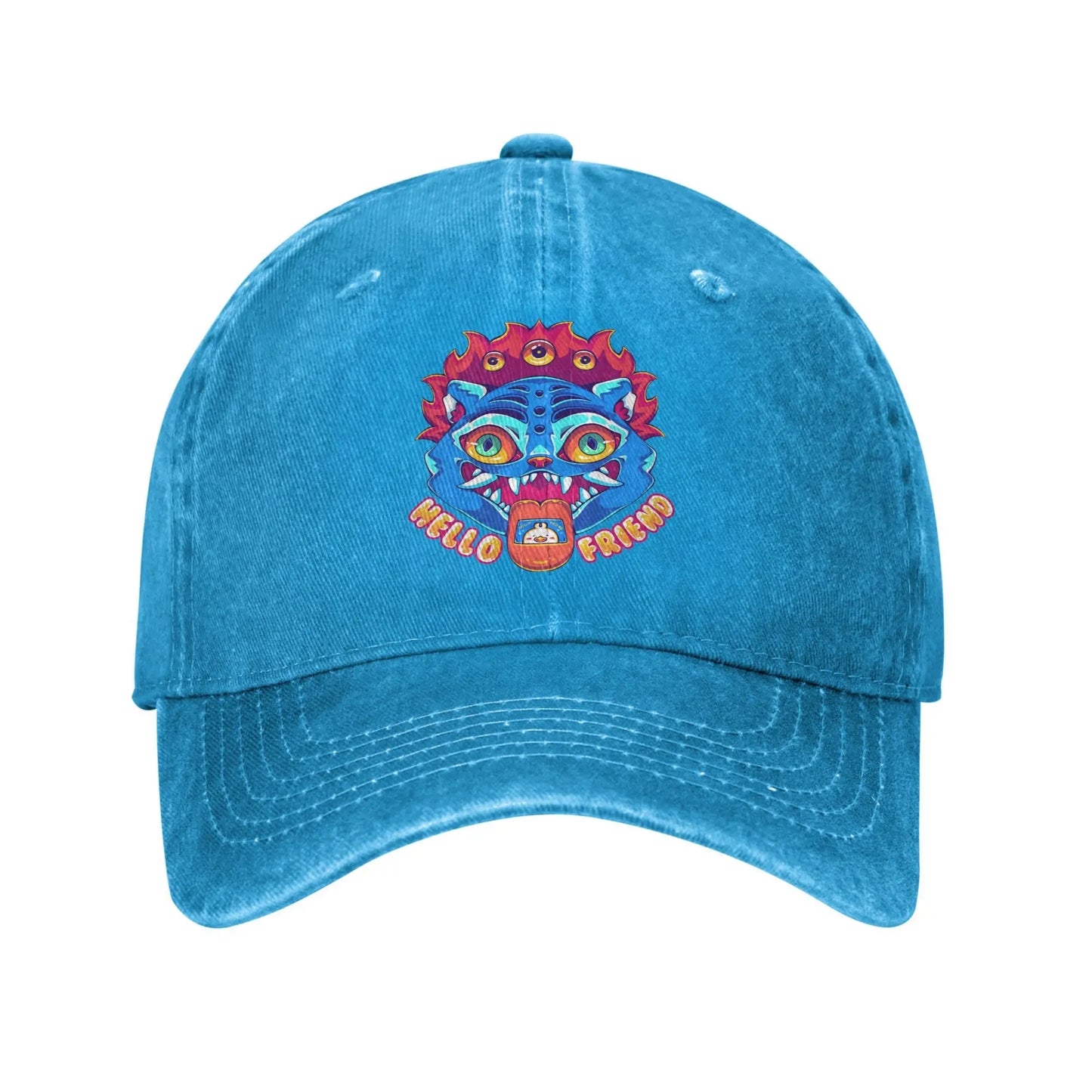 KPop Demon Hunters Huntrix Tiger Cap – Adjustable Cotton Hat
