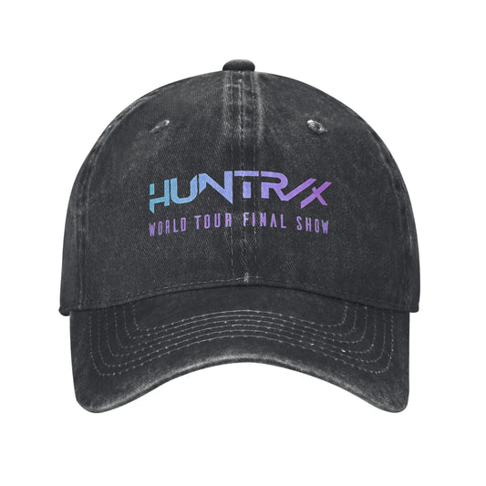 Huntrix World Tour Kpop Demon Hunters Vintage Snapback Cap