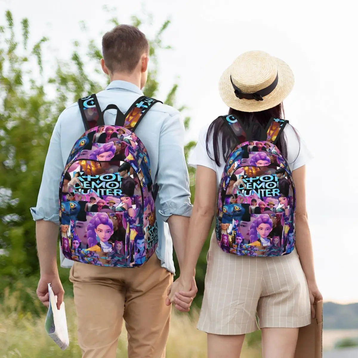 Huntrix KPop Canvas Laptop Backpack