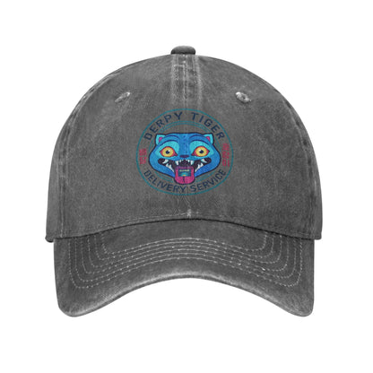 Huntrix KPop Cap – Blue Tiger Adjustable Hat