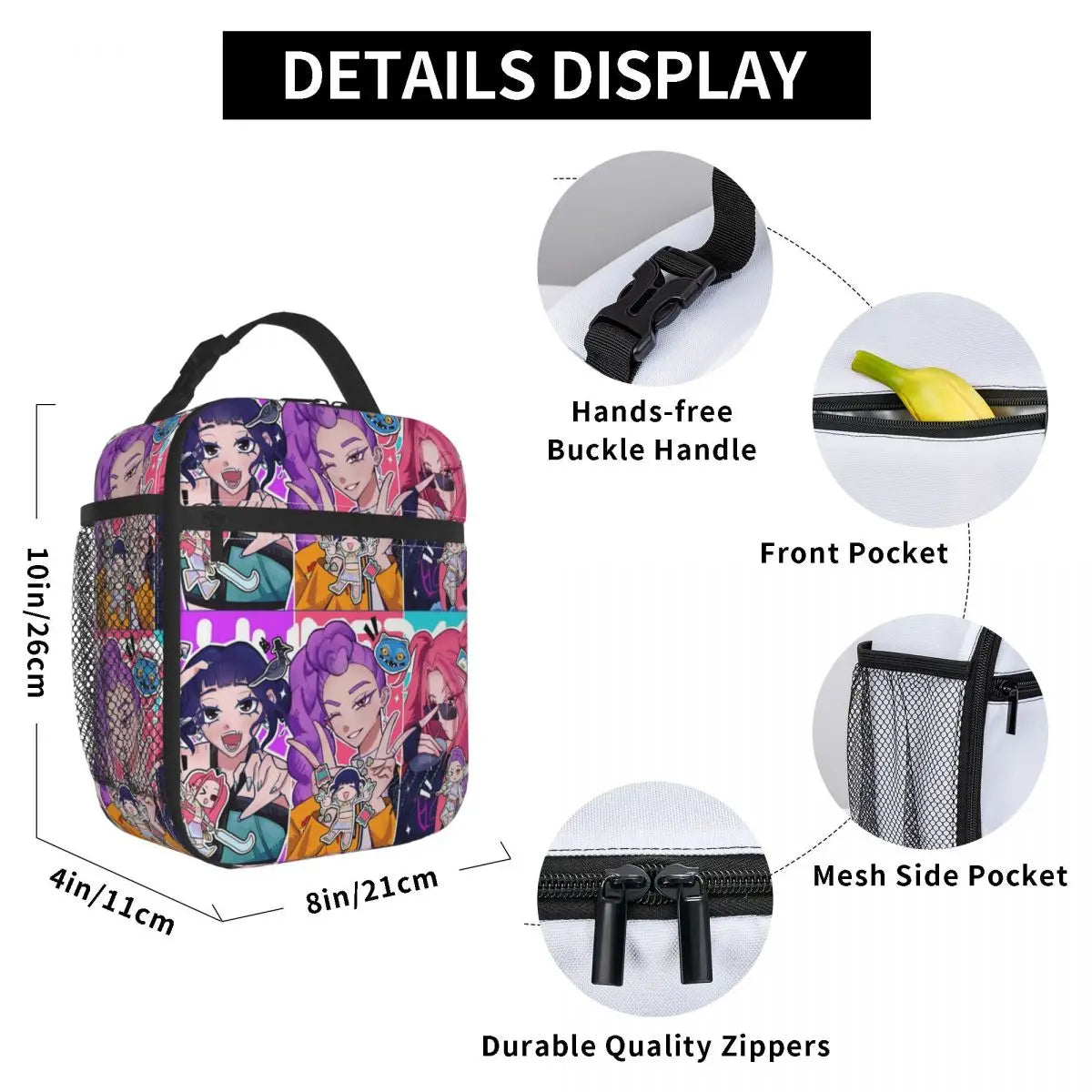 Demon Hunters Lunch Box – Large & Leakproof