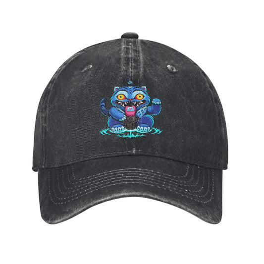 Huntrix K-Pop Demon Hunter Tiger Cap – Fun & Chill Vibes