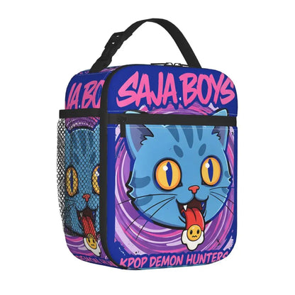 KPop Demon Hunters Lunch Bag – Derpy Tiger Insulated Tote