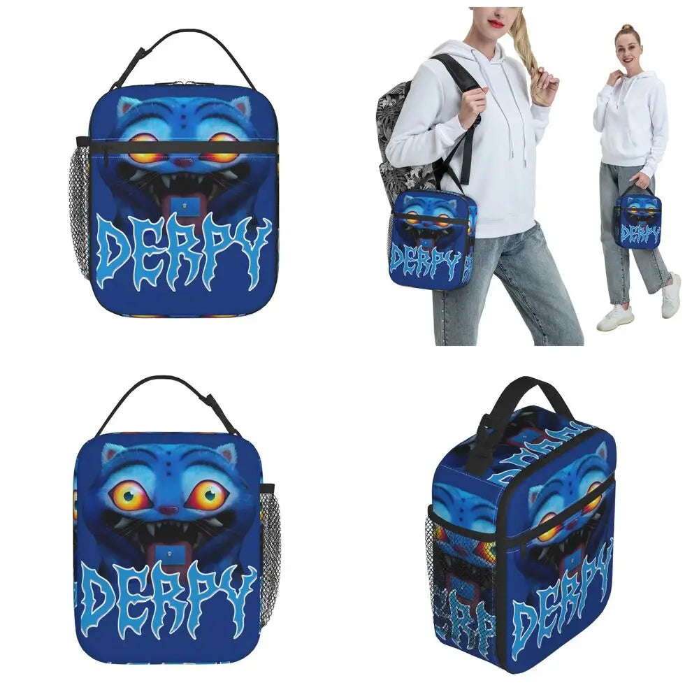 KPop Demon Hunters Lunch Bag – Derpy Tiger Insulated Tote