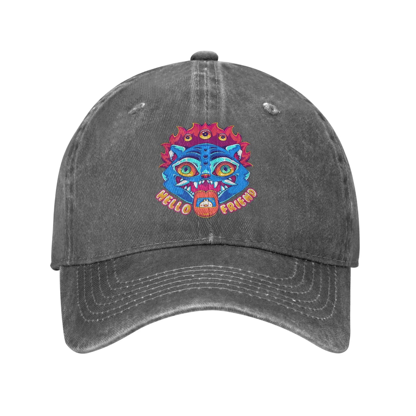 KPop Demon Hunters Huntrix Tiger Cap – Adjustable Cotton Hat