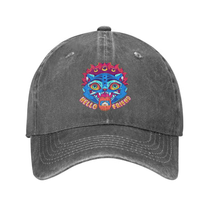 KPop Demon Hunters Huntrix Tiger Cap – Adjustable Cotton Hat