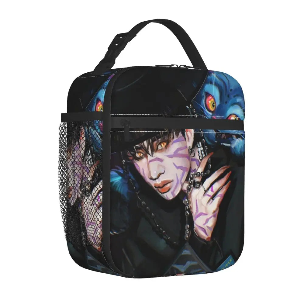 KPop Demon Hunters Lunch Bag – Derpy Tiger Insulated Tote