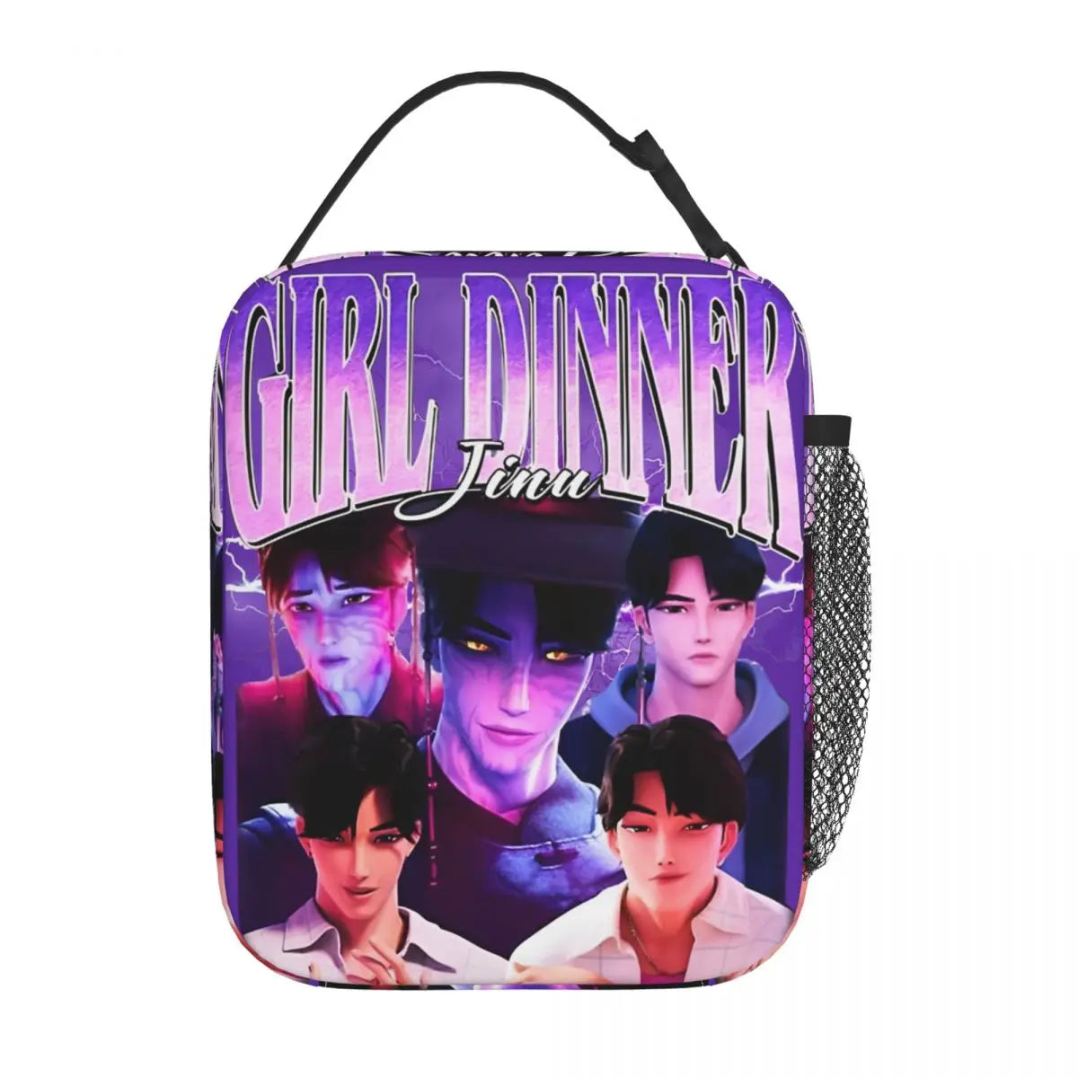KPop Demon Hunters Lunch Bag – Derpy Tiger Insulated Tote