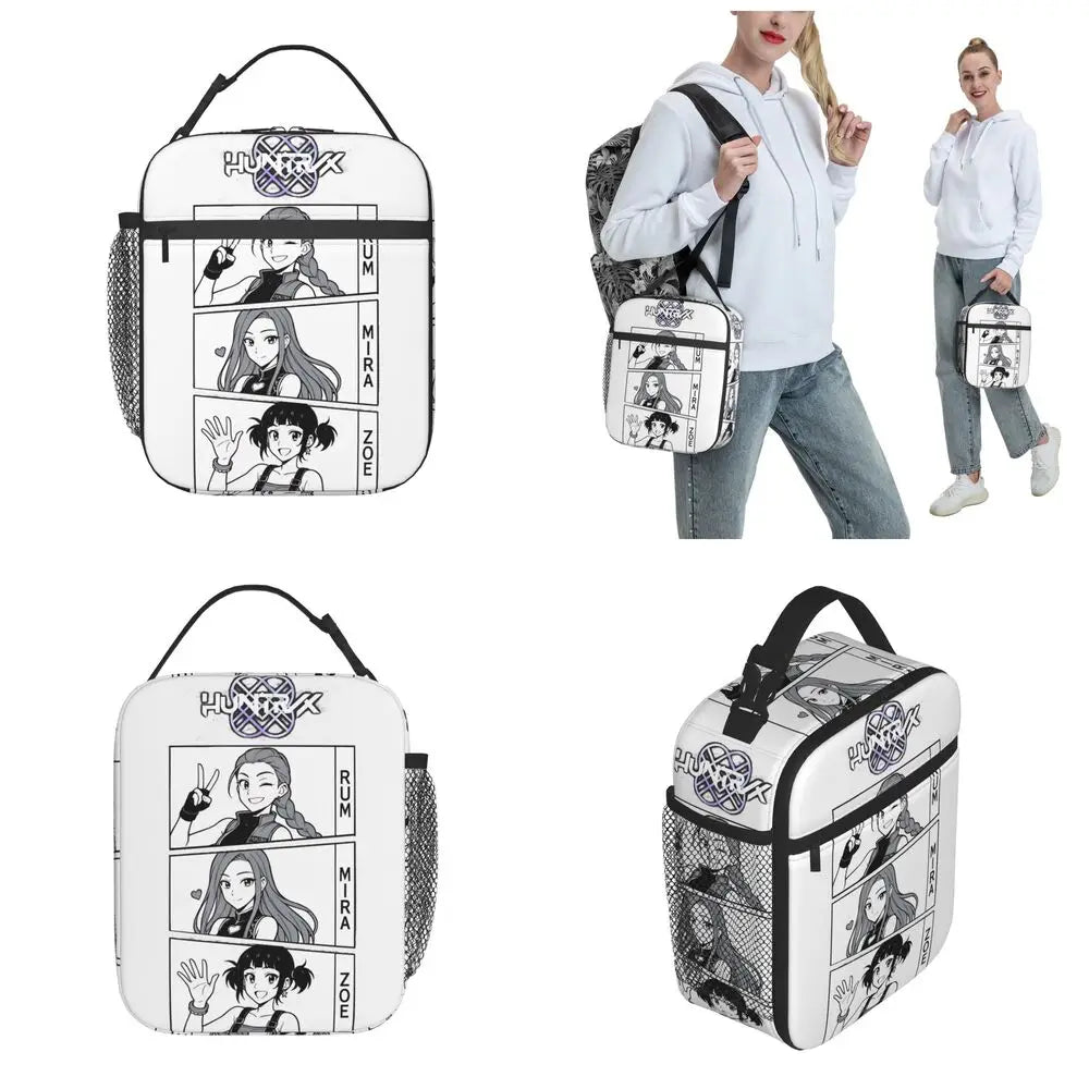 Huntrix KPop Demon Hunters Lunch Cooler – Cute & Functional