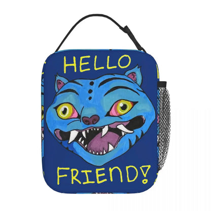 KPop Demon Hunters Lunch Bag – Derpy Tiger Insulated Tote