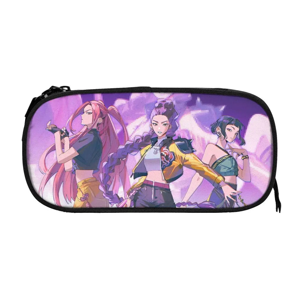 Cute KPop Pencil Bag – Huntrix School Style