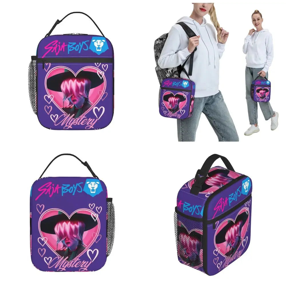 Huntrix KPop Demon Hunters Lunch Cooler – Cute & Functional