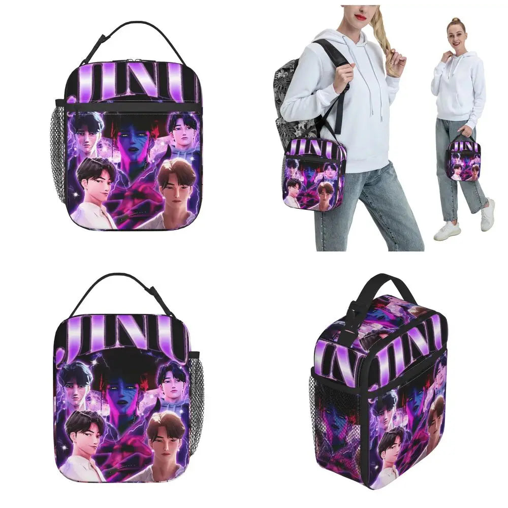 KPop Demon Hunters Lunch Bag – Derpy Tiger Insulated Tote