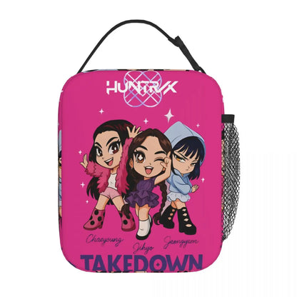 Huntrix KPop Demon Hunters Lunch Cooler – Cute & Functional
