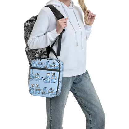 KPop Demon Hunters Lunch Bag – Derpy Tiger Insulated Tote