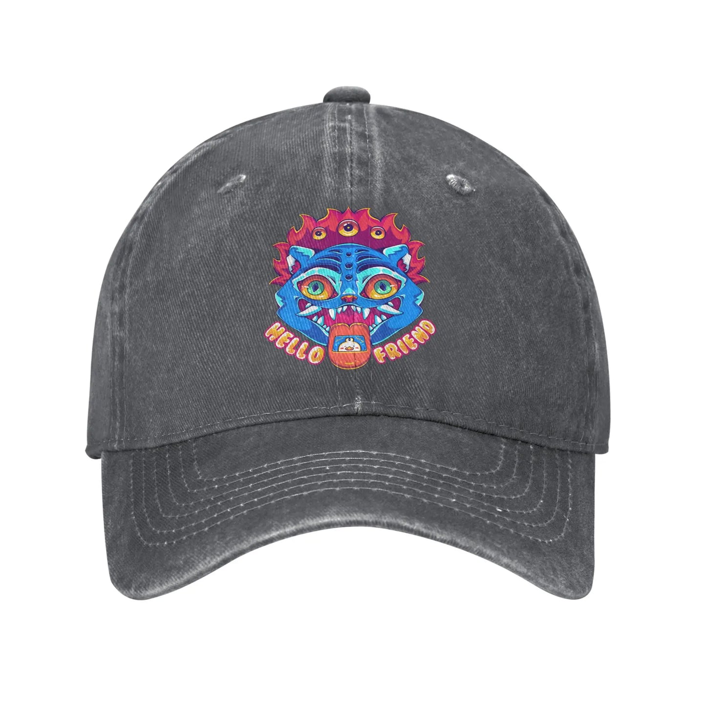 KPop Demon Hunters Huntrix Tiger Cap – Adjustable Cotton Hat