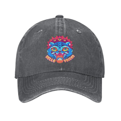 KPop Demon Hunters Huntrix Tiger Cap – Adjustable Cotton Hat
