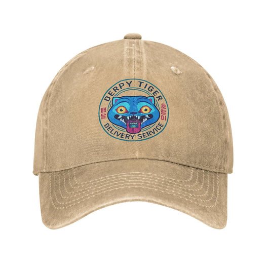 Huntrix KPop Cap – Blue Tiger Adjustable Hat