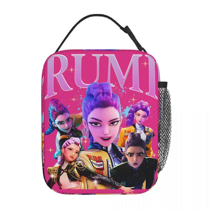 KPop Demon Hunters Lunch Bag – Derpy Tiger Insulated Tote