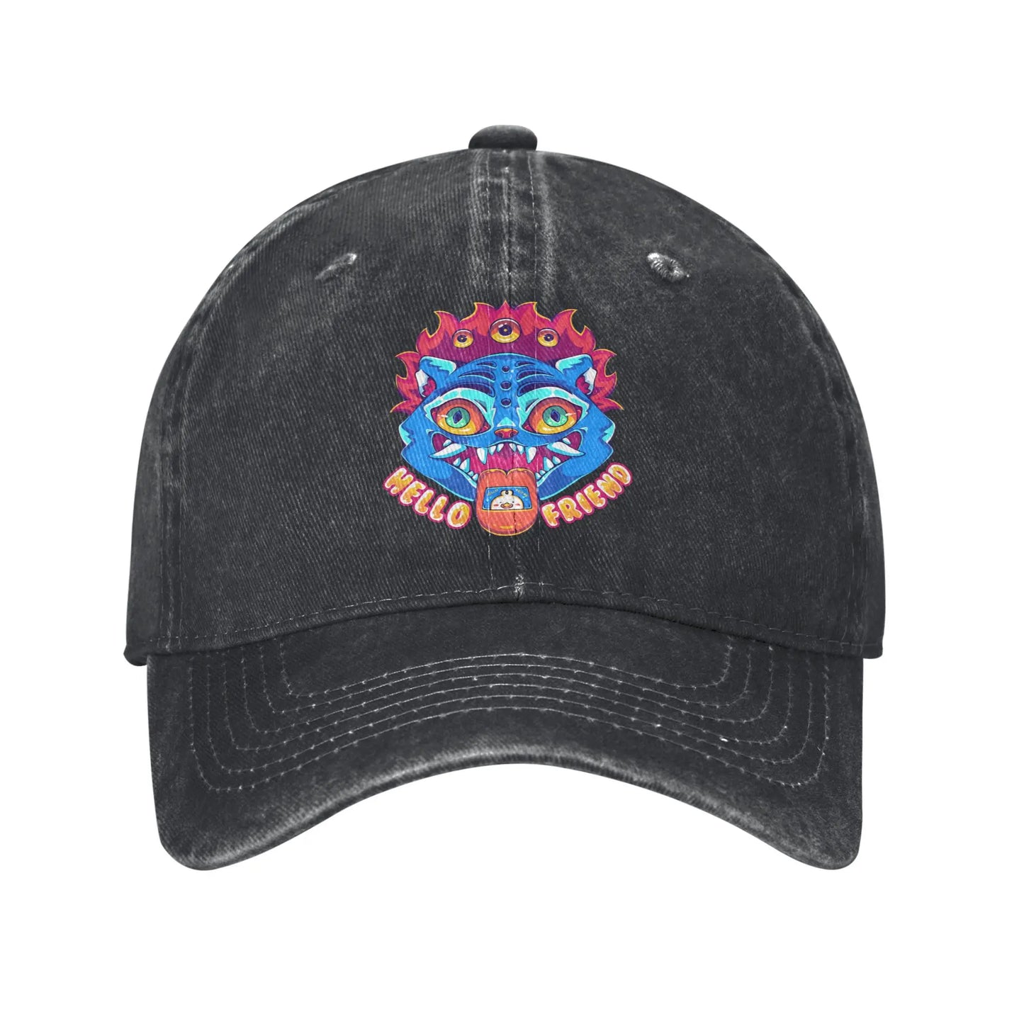 KPop Demon Hunters Huntrix Tiger Cap – Adjustable Cotton Hat
