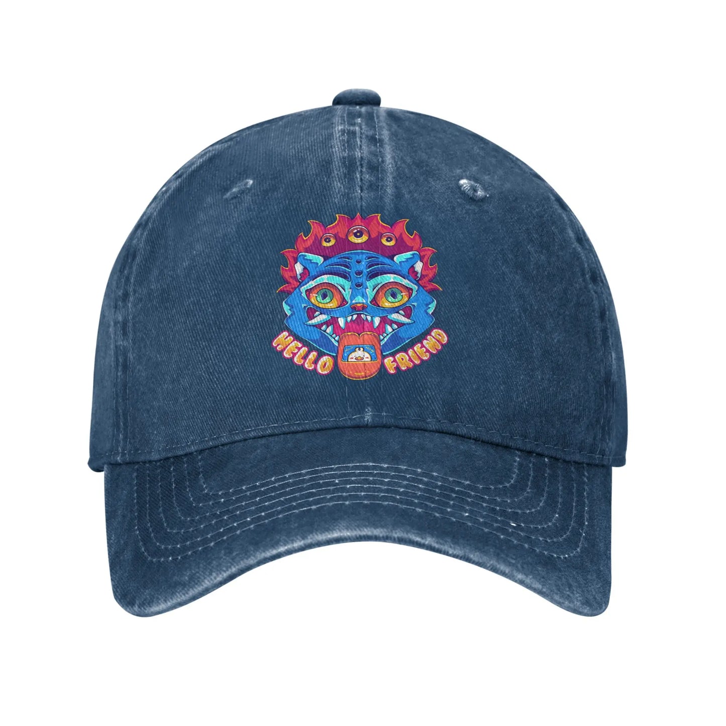 KPop Demon Hunters Huntrix Tiger Cap – Adjustable Cotton Hat