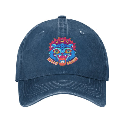 KPop Demon Hunters Huntrix Tiger Cap – Adjustable Cotton Hat